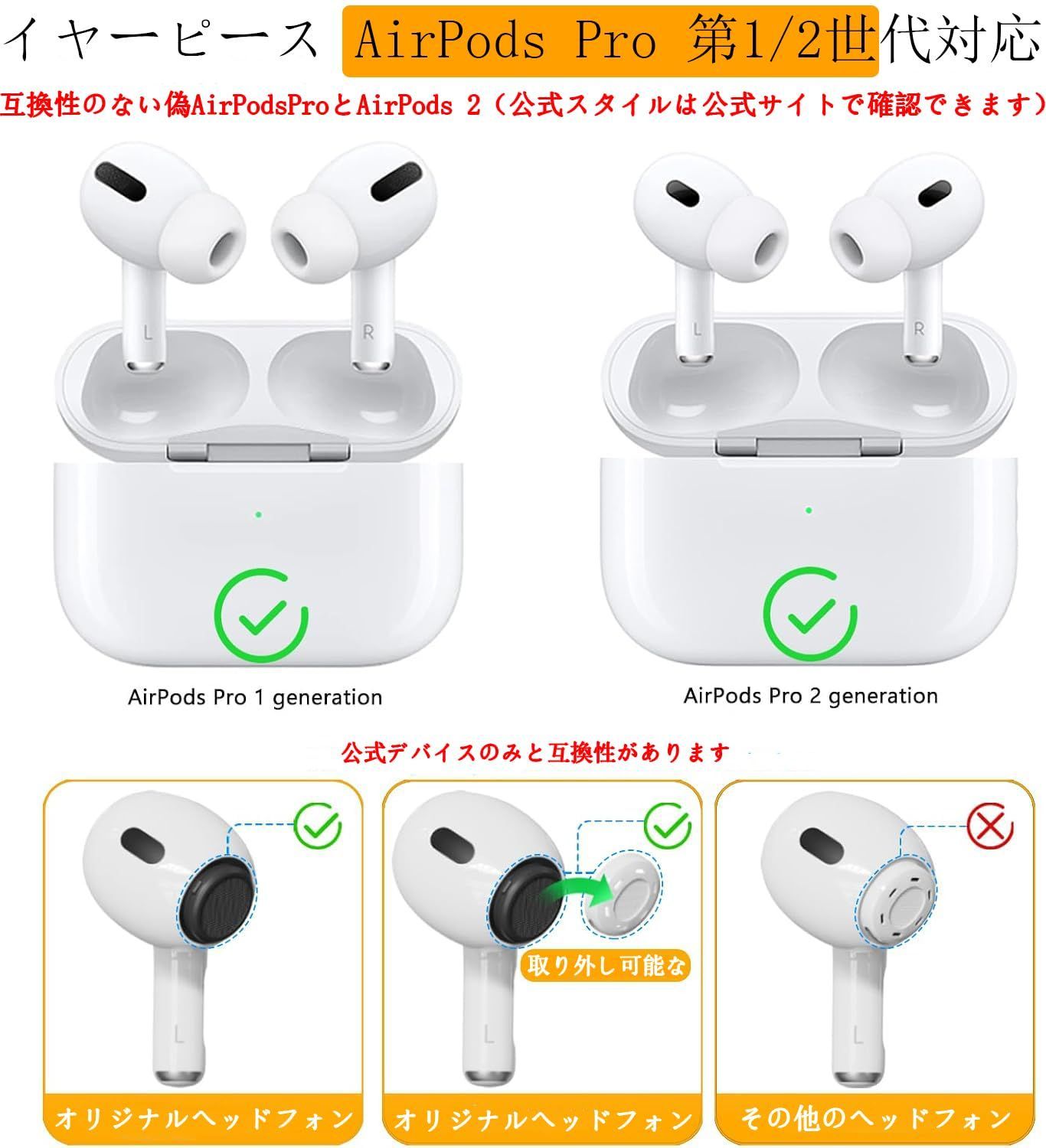 AirPods Pro 第二世代 未使用 エアポッツ 刻印あり
