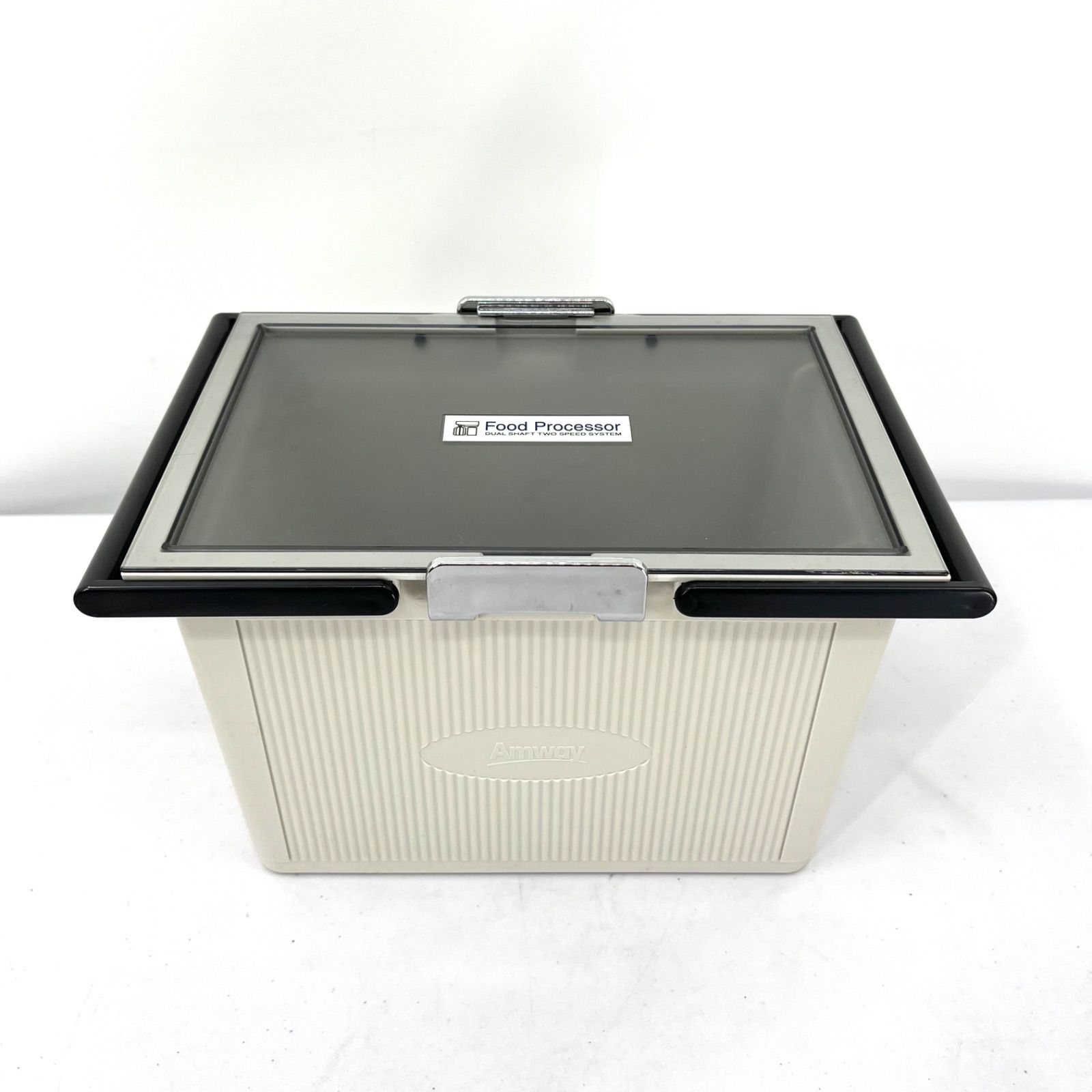 美品 Amway フードプロセッサー Dual Shaft Two Speed System