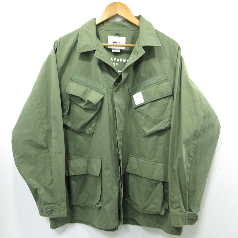 三重本店 W TAPS | ダブルタップス 長袖シャツ 231WVDT-SHM04 カーキグリーン サイズ 3 103