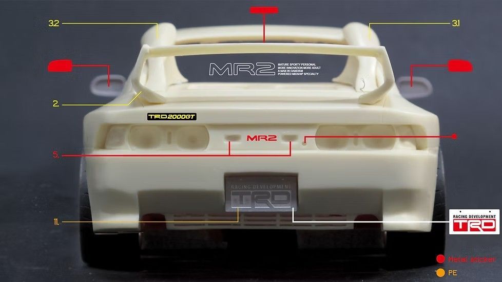 ZoomOn Z115 1|24 トヨタ MR2 sw20 TRD2000GT パーツセット WWW_IMPECCABLEHEALTHCARESERVICES_COM