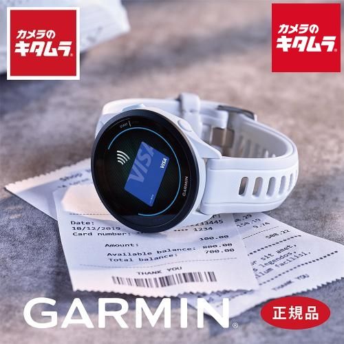 ガーミン スマートウォッチ Forerunner 165 WhiteGray 010-02863-81