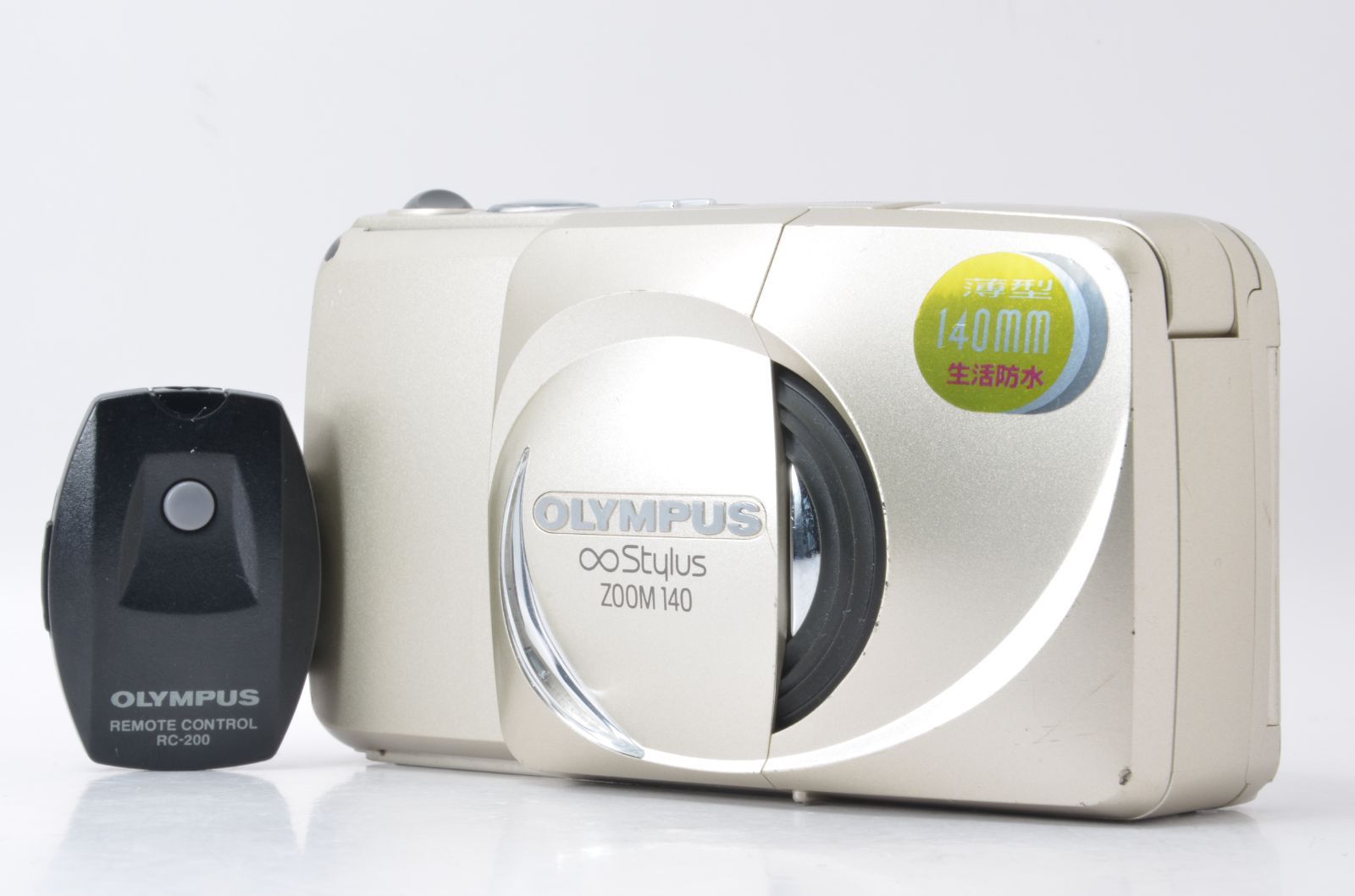 ☆極上品☆ オリンパス OLYMPUS ∞ Stylus 購入 ZOOM 140 コンパクト