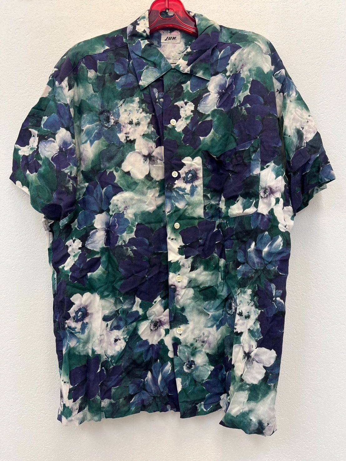 ▪️50’s  FASHIONS アロハ 古銭ボタン 袋縫い 日本製 ▪️50's ISLAND FASHIONS アロハ 古銭ボタン 袋縫い 日本製