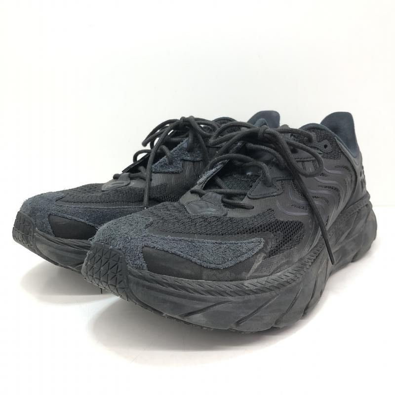【中古】HOKA ONEONE　CLIFTON LS　28.5cm　ホカオネオネ ブラック[66]