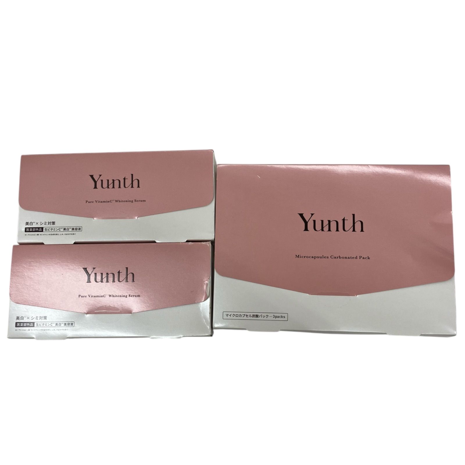 Yunthユンス マイクロカプセル炭酸パック 7回分 新品未開封 試してみた