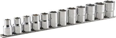 TONE(前田金属工業 トネ) ディープソケットセット(６角/ホルダー付) １２ｐｃｓ