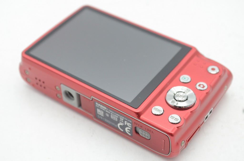【動作品】CASIO EXILIM EX-Z450 赤 コンデジ CASIO カシオ EXILIM EX-Z450 コンパクトデジタルカメラ レッド