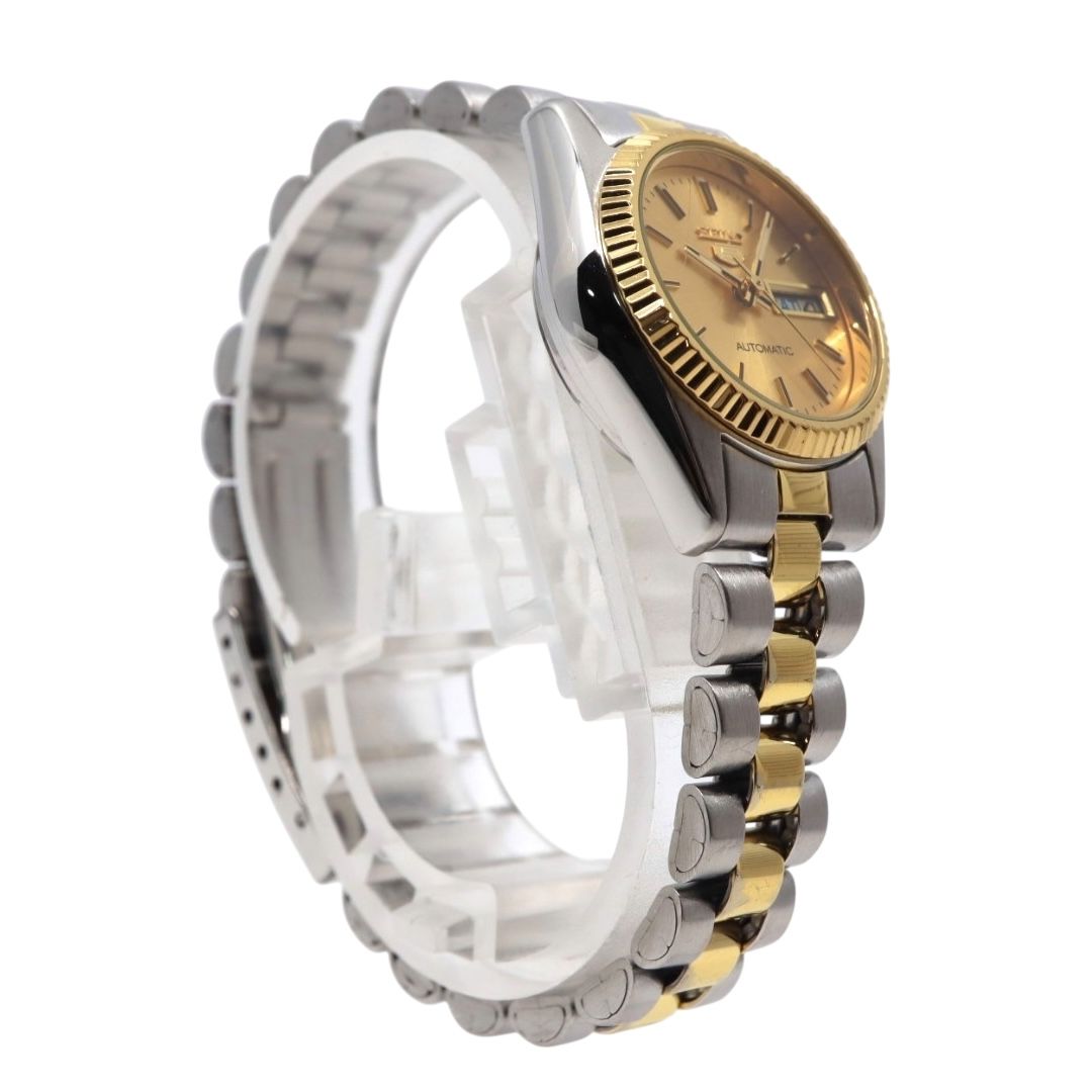 Seiko セイコー 5 4206-0510 自動巻き 腕時計 金 レディース Seiko セイコー 5 4206-0510 自動巻き 腕時計 金 レディース