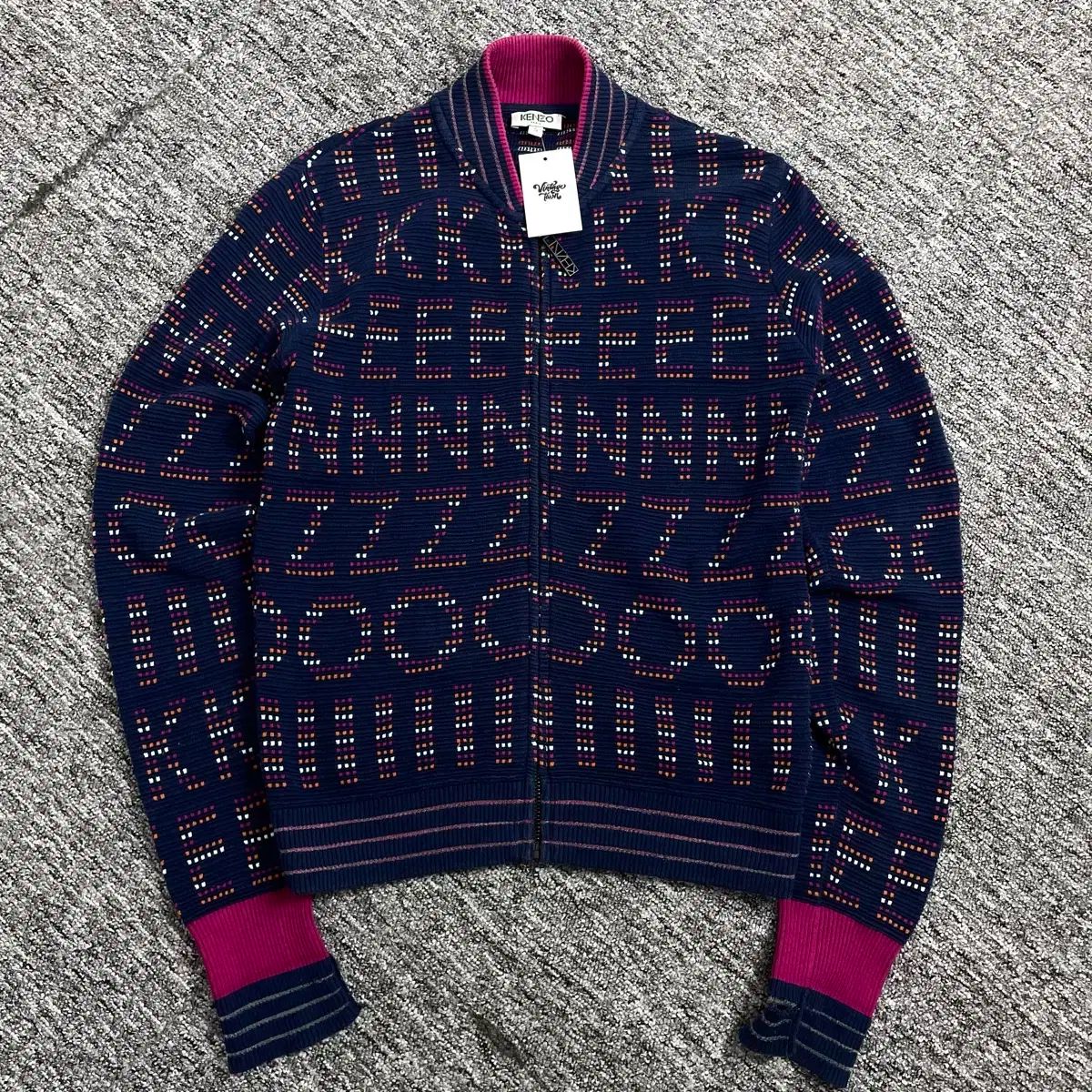 KENZO ケンゾー マルチロゴ ジップアップ o 300