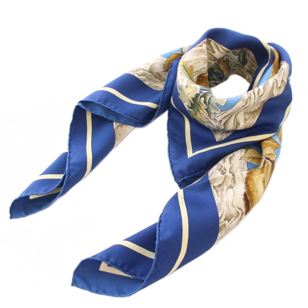 HERMESエルメス CASSE NOISETTEくるみ割り カレ90 スカーフ