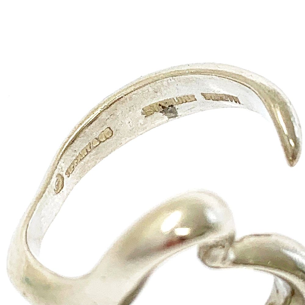 Tiffany ハート型 シルバーリング 中古】TIFFANY&Co. ティファニー シルバー オープンハート