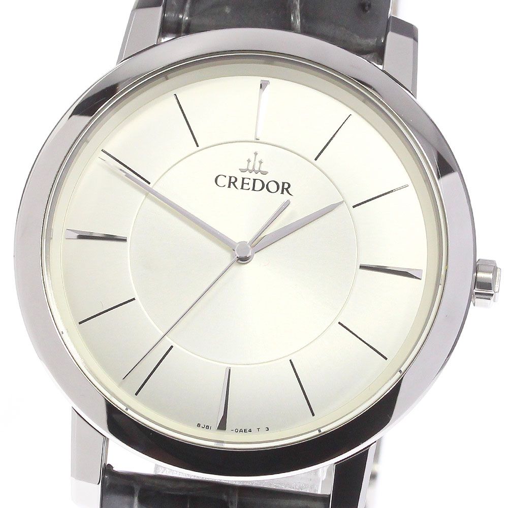 【良品】セイコー・クレドール ノード GCAR985/8J81-0AE0 セイコー SEIKO GCAR985 8J81-0AE0 クレドール ノード クォーツ メンズ