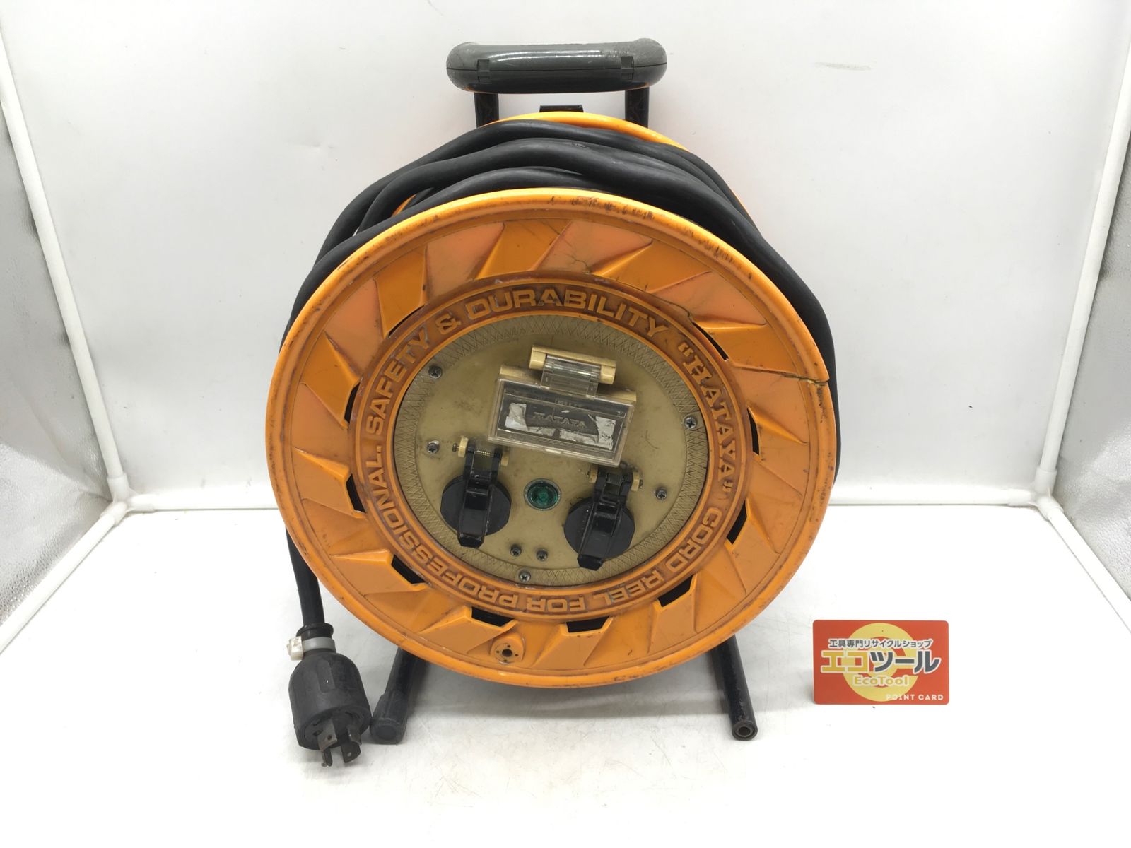 品 HATAYA|ハタヤ 三相200V型ブレーカーリール 3.5スケア電線 30mアース付 20A BL332M ITGG18VCMAQ9 エコツール岡崎インター店 M02