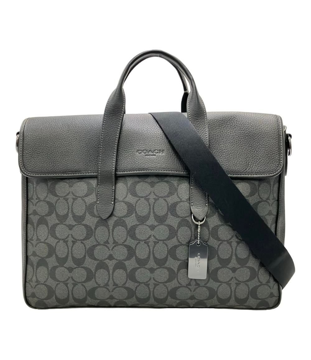 コーチ 2WAY ビジネスバッグ 割引 ブリーフケース ショルダーバッグ