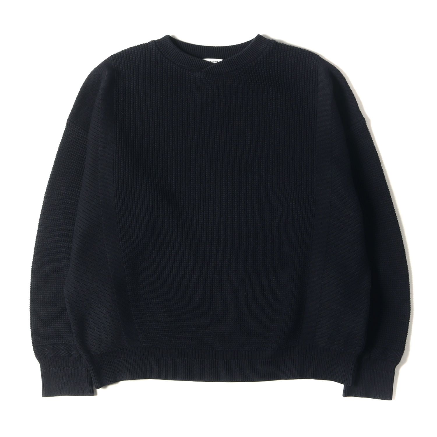 YASHIKI ヤシキ ニット サイズ:2 17AW 峡谷 コットン ニットセーター 