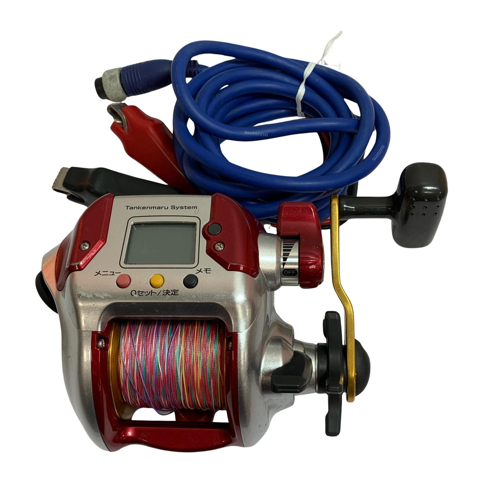 SHIMANO 電動リール電動丸3000XH 電源ケーブル・取説付 新プログラム SHIMANO 電動リール電動丸3000XH 電源ケーブル・取説付 新プログラム