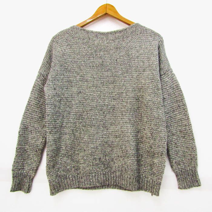 Theory セオリー ニット・セーター グレー S 0507325L0017 セオリー毛100%ライトグレーハイネックニットセーターS - メルカリ