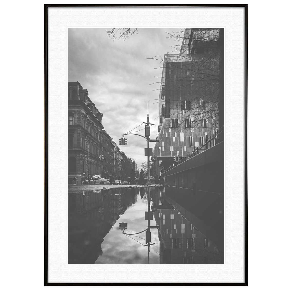 アメリカ写真 ニューヨーク マンハッタン イースト・ビレッジ インテリアアートポスター写真額装 AS0952