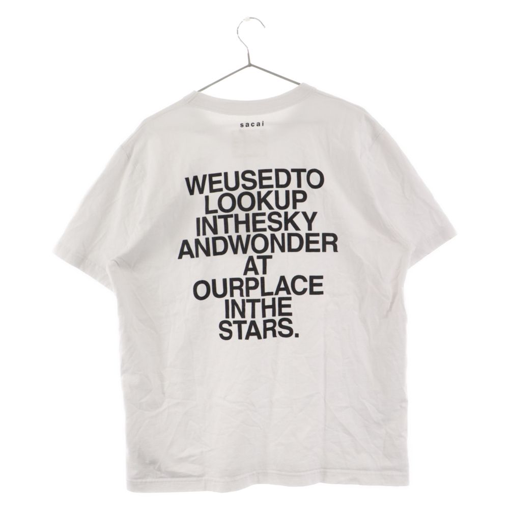 Sacai (サカイ) 23AW Graphic T-Shirt バックプリントTシャツ