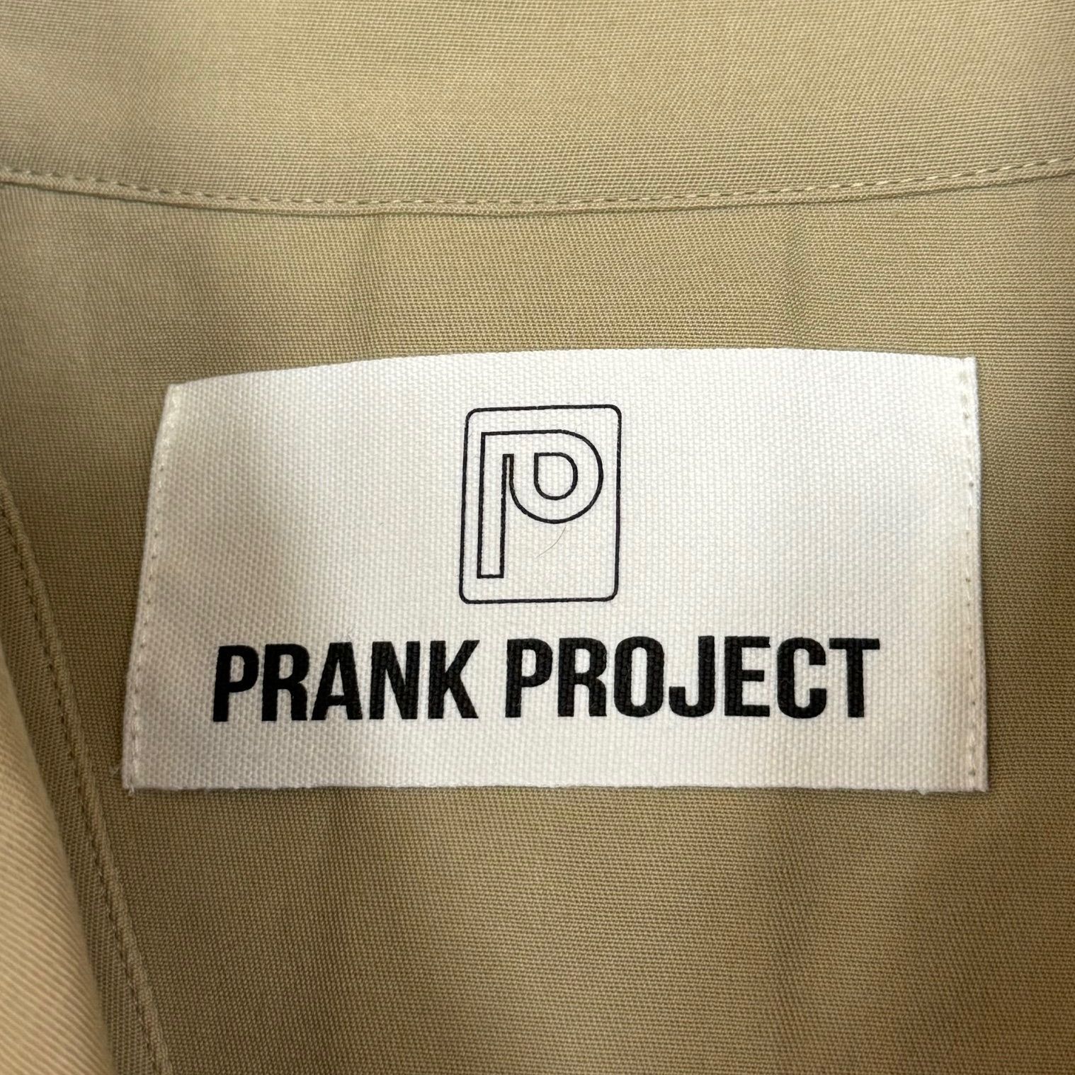 定価49500円 新品 PRANK PROJECT 23AW Cotton Double Cloths Over Trench Coat ダブルクロス オーバー  トレンチコート プランクプロジェクト 31231165101 ベージュ F 69727A3 - メルカリ