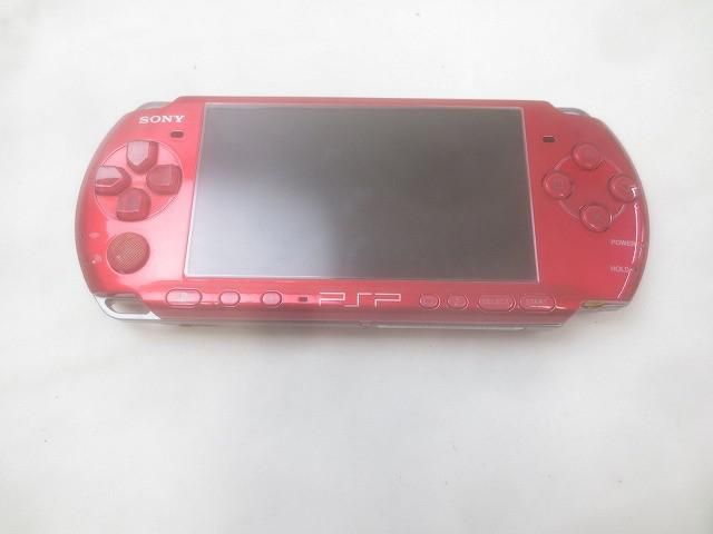 品 ゲーム PSP 本体 PSP3000 ラディアントレッド 動作品 本体のみ