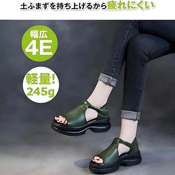 新品未使用⭐︎LANVIN collectionウェッジソール サンダル　厚底 ランバン オン ブルー LANVIN en Bleu スタッズソールウェッジ