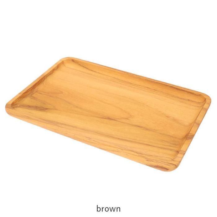 ☆ チークトレイ SG-2 トレー 木製 お盆 トレイ チークトレー 約 21