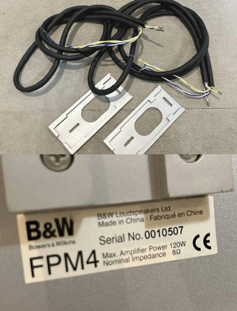  B-W Bowers - Wilkins バウワースアンドウィルキンス スピーカー FPM 4 ペア スピーカー スピーカー ウーファー