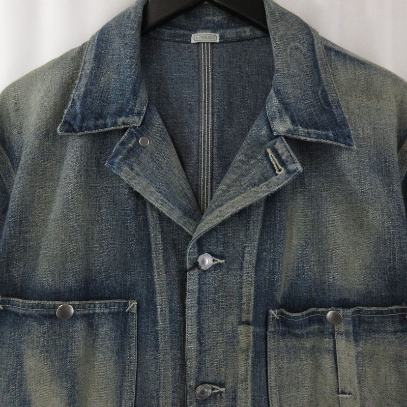 A.PRESSE/Coverall Jacke/カバーオール/2/コットン A.PRESSE/Coverall Jacke/カバーオール/2/コットン