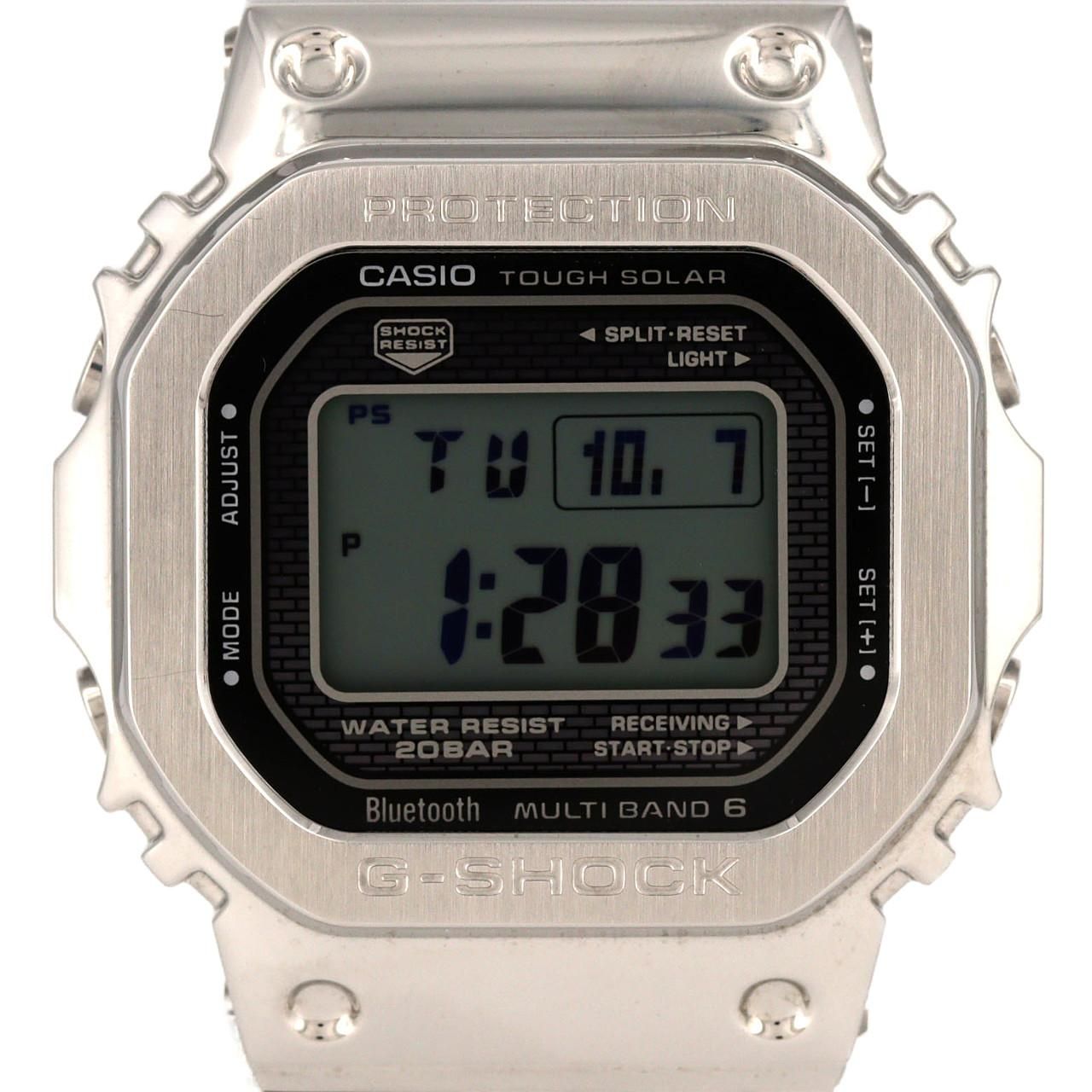 カシオ G-SHOCK 電波時計 GMW-B5000D-1JF SS ソーラークォーツ