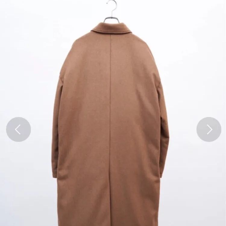 Casper John ダウン入りドロップショルダーステンカラーコート - メルカリ 