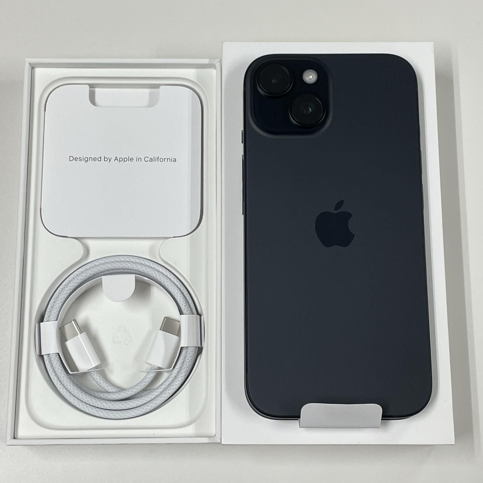 SIMフリー iPhone 15 128GB ブラック - メルカリ