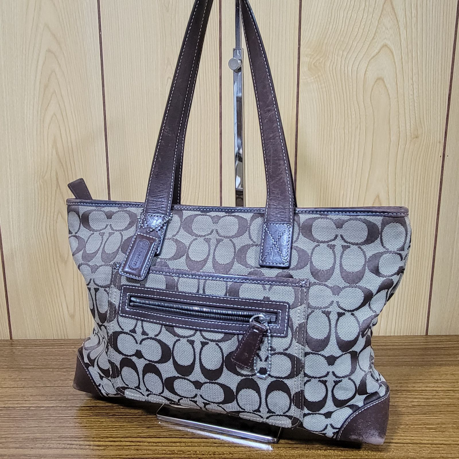 12 COACH コーチ シグネチャー E2J-6082 トートバッグ - メルカリ