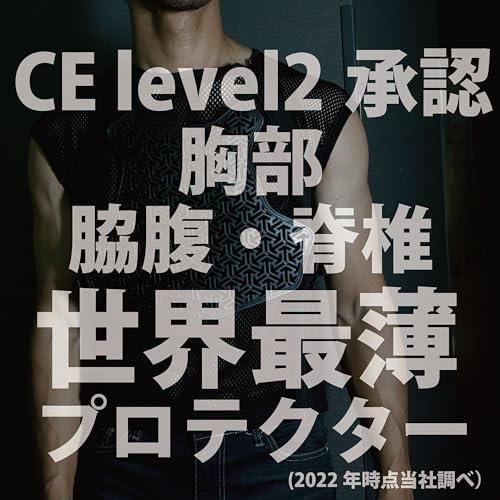 コミネ KOMINE バイク用 胸部プロテクター エアスルーアーマーベスト エニグマ CE2規格 Black 2XL SK-849