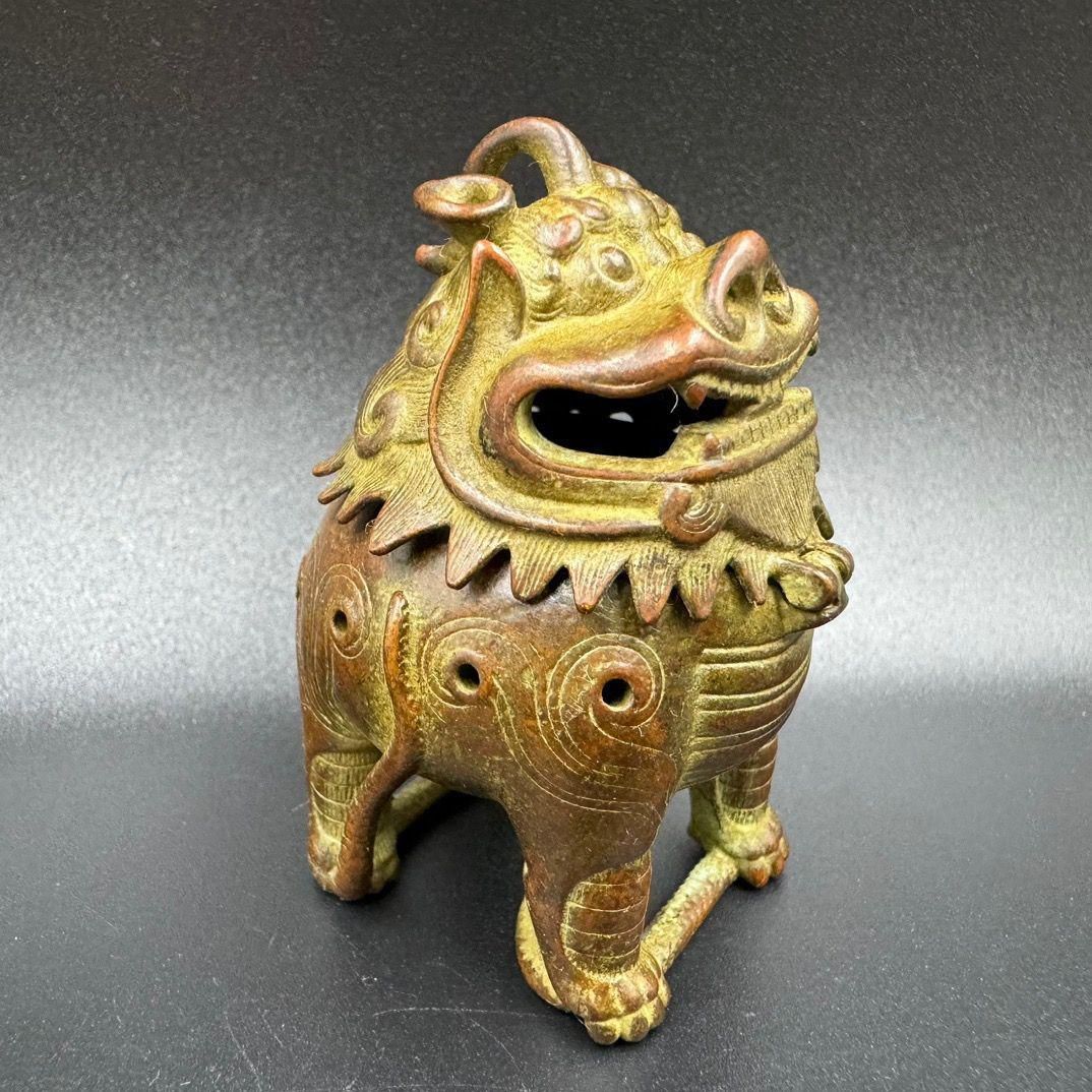 銅製 瑞獣香炉 室内招財茶道沈香炉 茶道具 香道具 工芸品 置物 銅製 瑞獣香炉 室内招財茶道沈香炉 茶道具 香道具 工芸品 置物