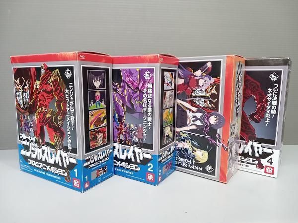 全4巻セット ニンジャスレイヤー フロムアニメイション 1~4 初回生産 版 Blu-ray Disc