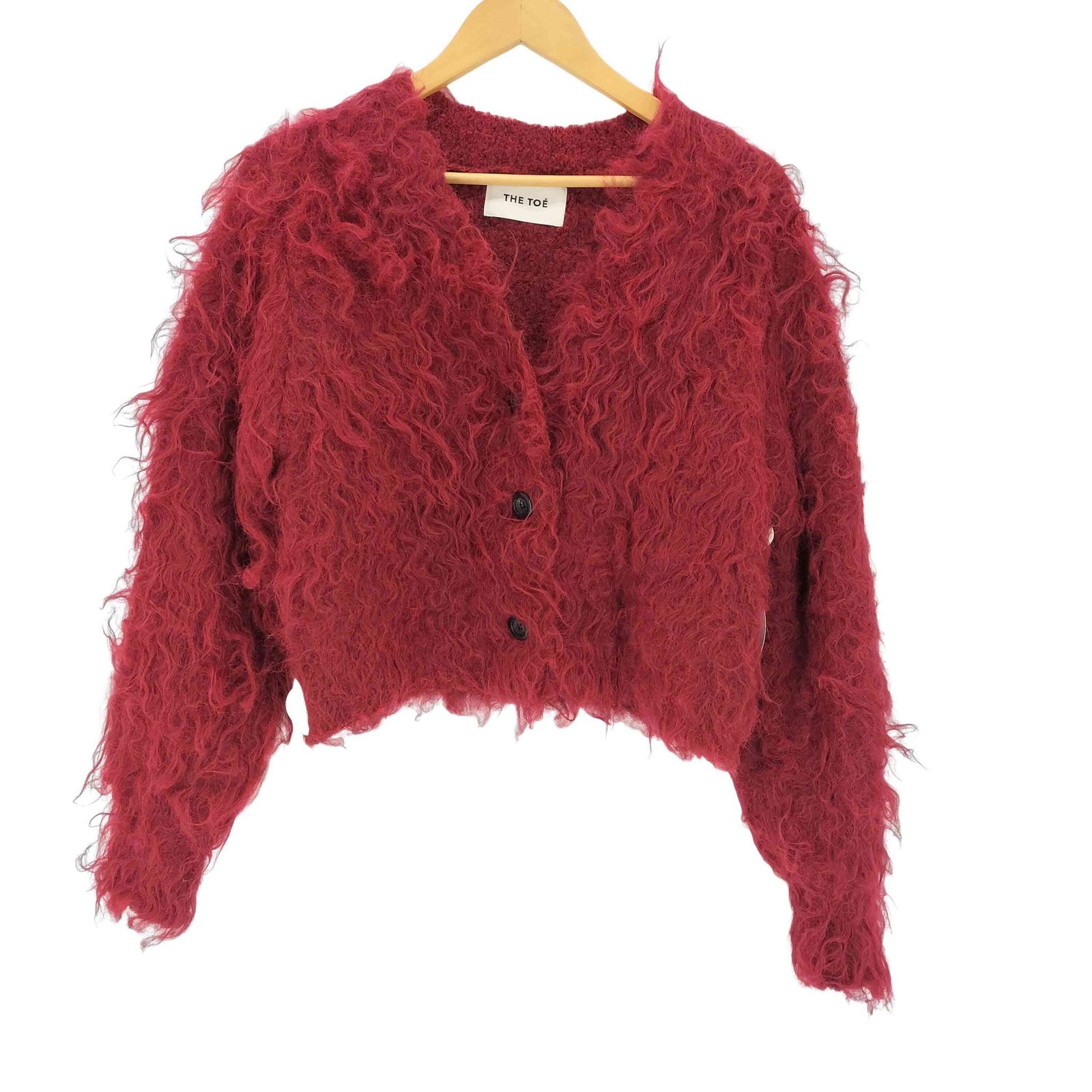 【THETOE】WESTMINSTER SHAGGY CARDIGAN 正規品 THE TOE WESTMINSTER SHAGGY CARDIGAN