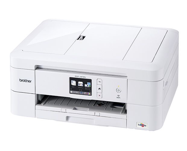 【動作確認済】【中古】本体のみ ブラザー工業 インクジェット複合機 DCP-J972N ホワイト系