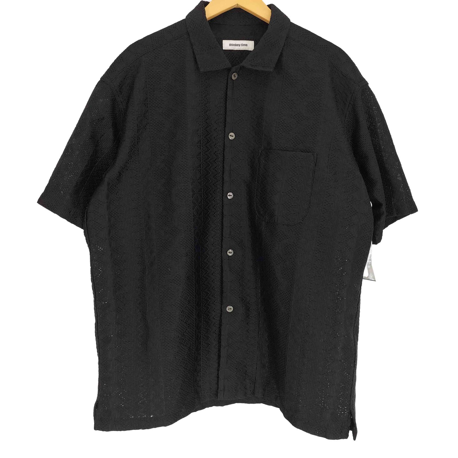トップス MONKEY TIME 21SS RASCHEL LACE SHIRT MONKEY TIME 21SS RASCHEL LACE SHIRT