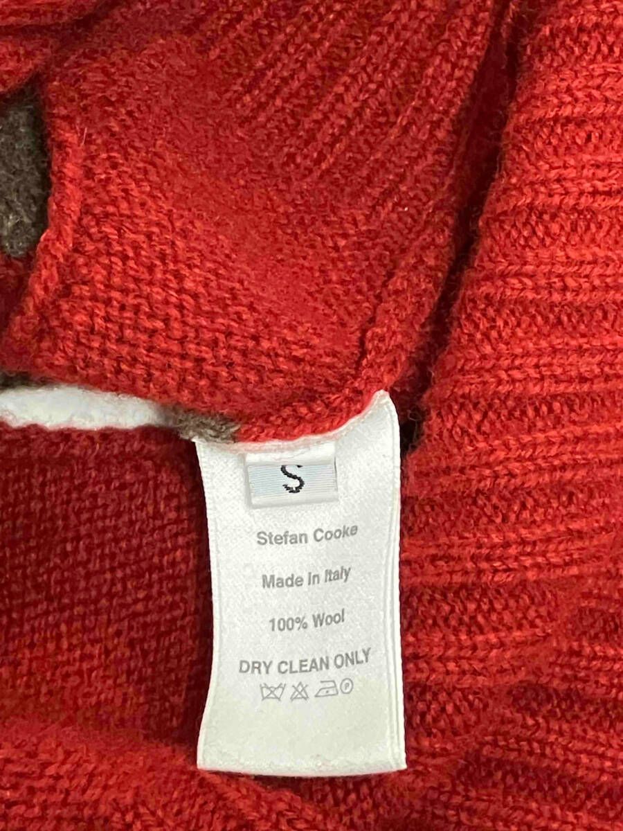 STEFAN COOKE ステファンクック 19AW アーガイル デザインクルーネック
