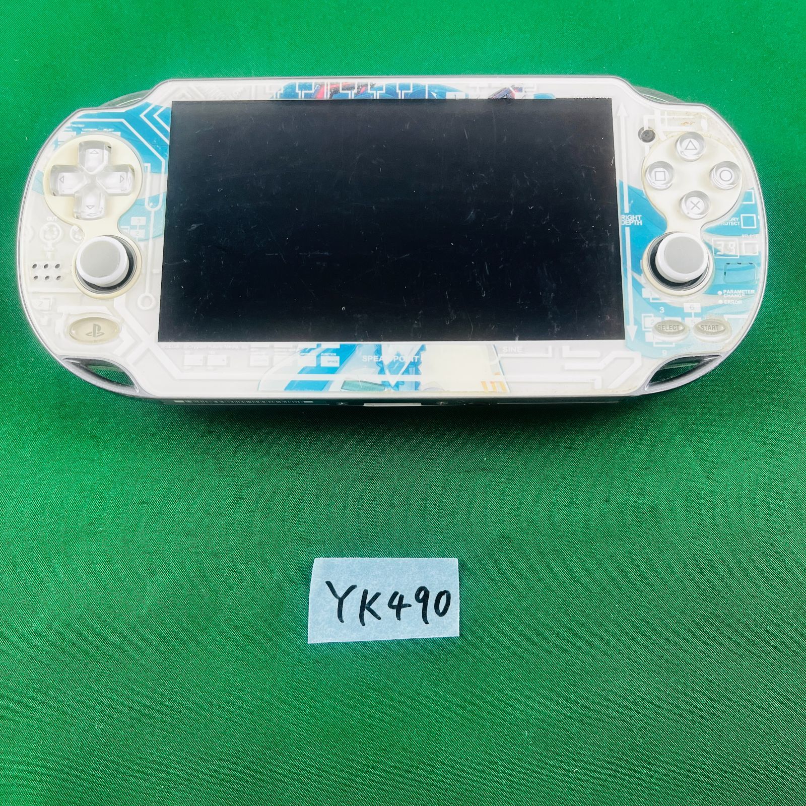 YK390 PlayStation Vita PSVita 初音ミク Limited Edition リミテッドエディション Wi‐Fiモデル PCHJ-10002 プレステ playstation プレイステーション コラボ商品 カラー