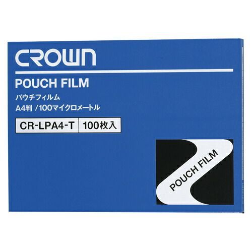 クラウン パウチフィルム CR-LPA4-T 100枚