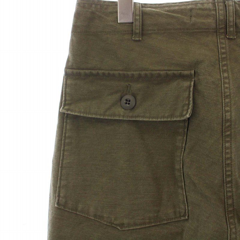 サブカルチャー SUBCULTURE FATIGUE PANTS ファティーグパンツ クロップド 1 カーキ SCPT-A2201 /KH - メルカリ
