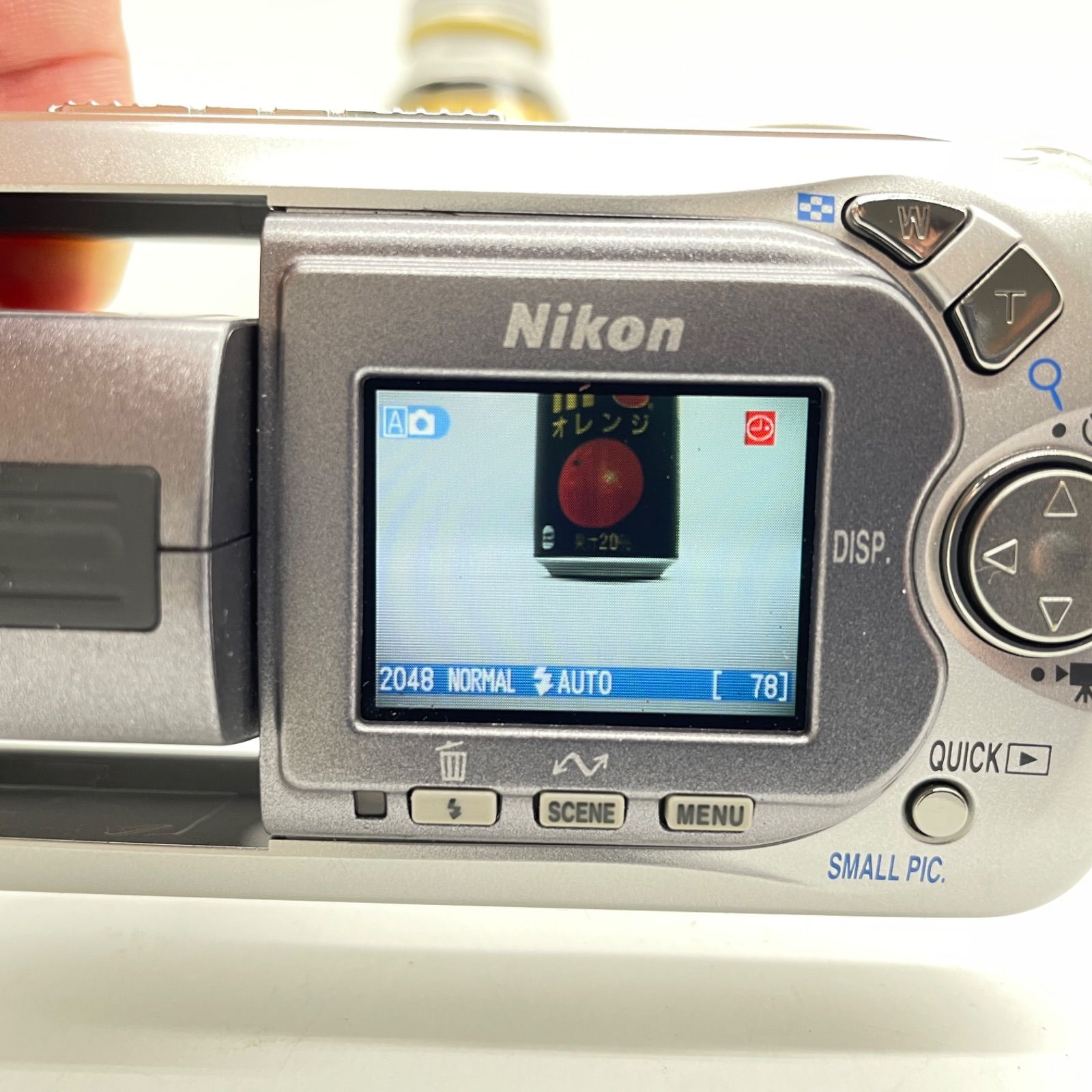 動作品・転送特典無料あり・備品元箱付き】Nikon coolpix E3500