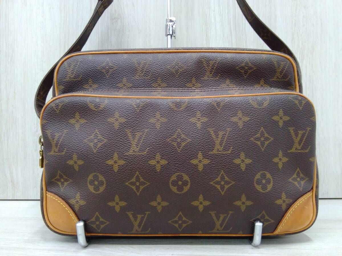 【鑑定済】 ルイヴィトン モノグラム ショルダーバッグ 現行 ナイル 肩掛け 鑑定済】 ルイヴィトン モノグラム ショルダーバッグ 現行