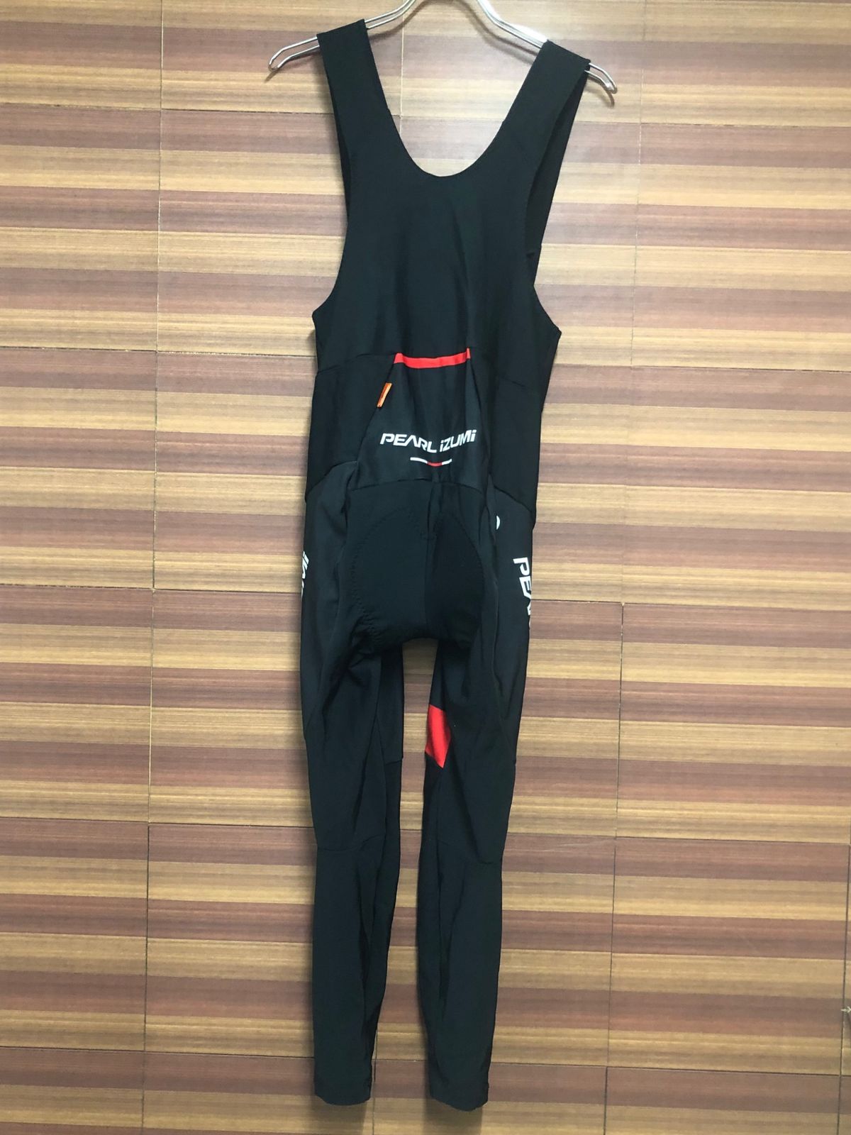 IE497 パールイズミ PEARL iZUMi 裏起毛 ビブタイツ 黒 L