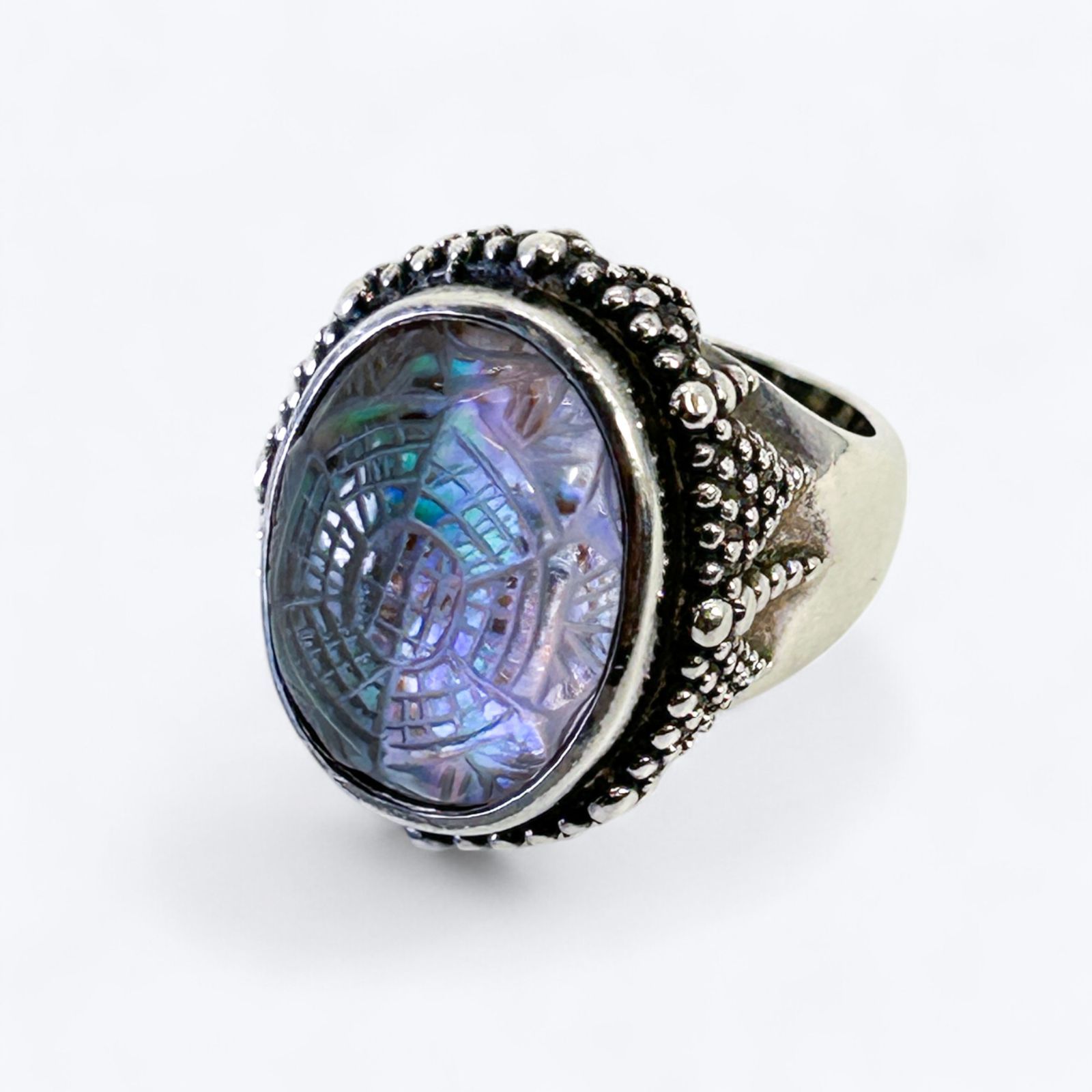 STEPHEN DWECK アバロン シルバー925 リング 9号 STEPHEN DWECK