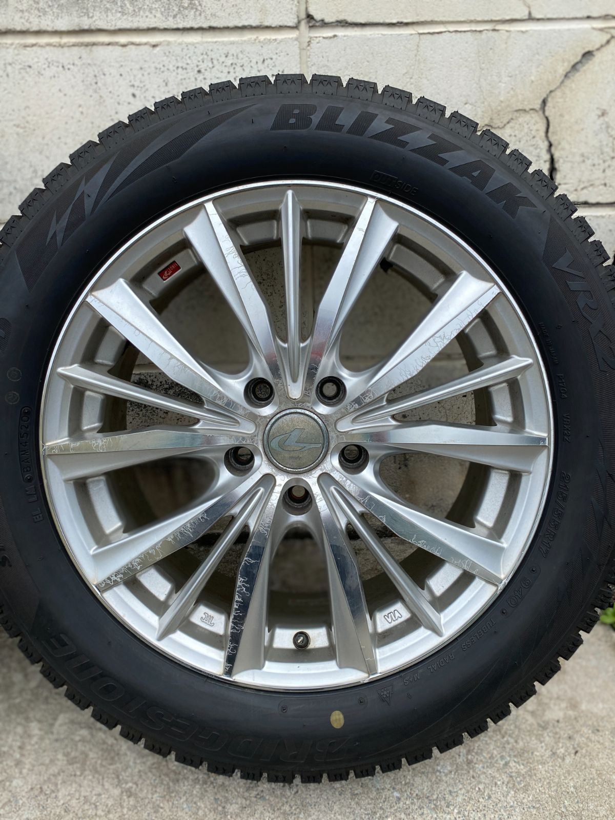 深リム 希少 WORK ワーク Euro line ユーロライン DH 中古ホイール 4本