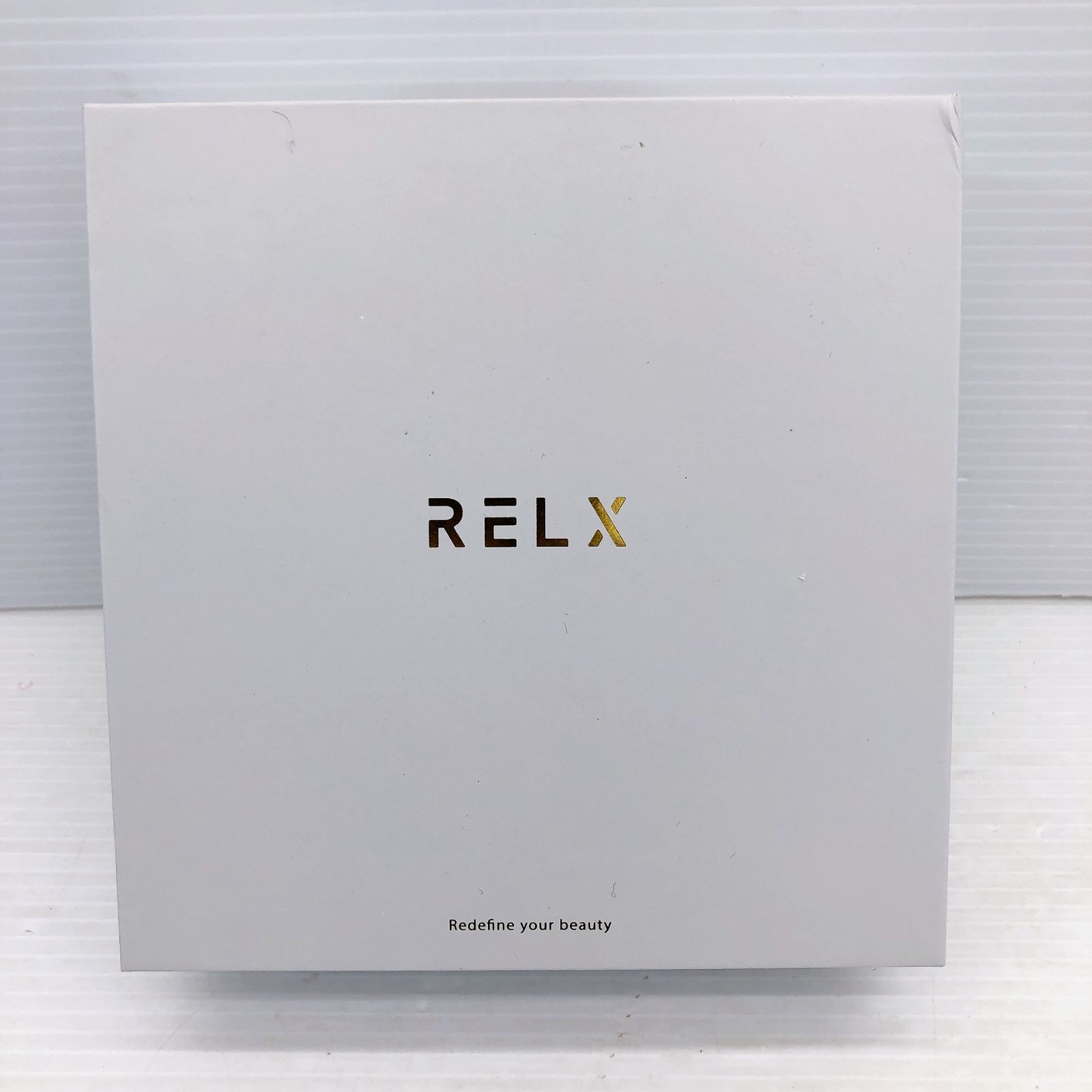 □RELX リラック TOTAL BODY CARE MINI マッサージガン EX04W ホワイト 