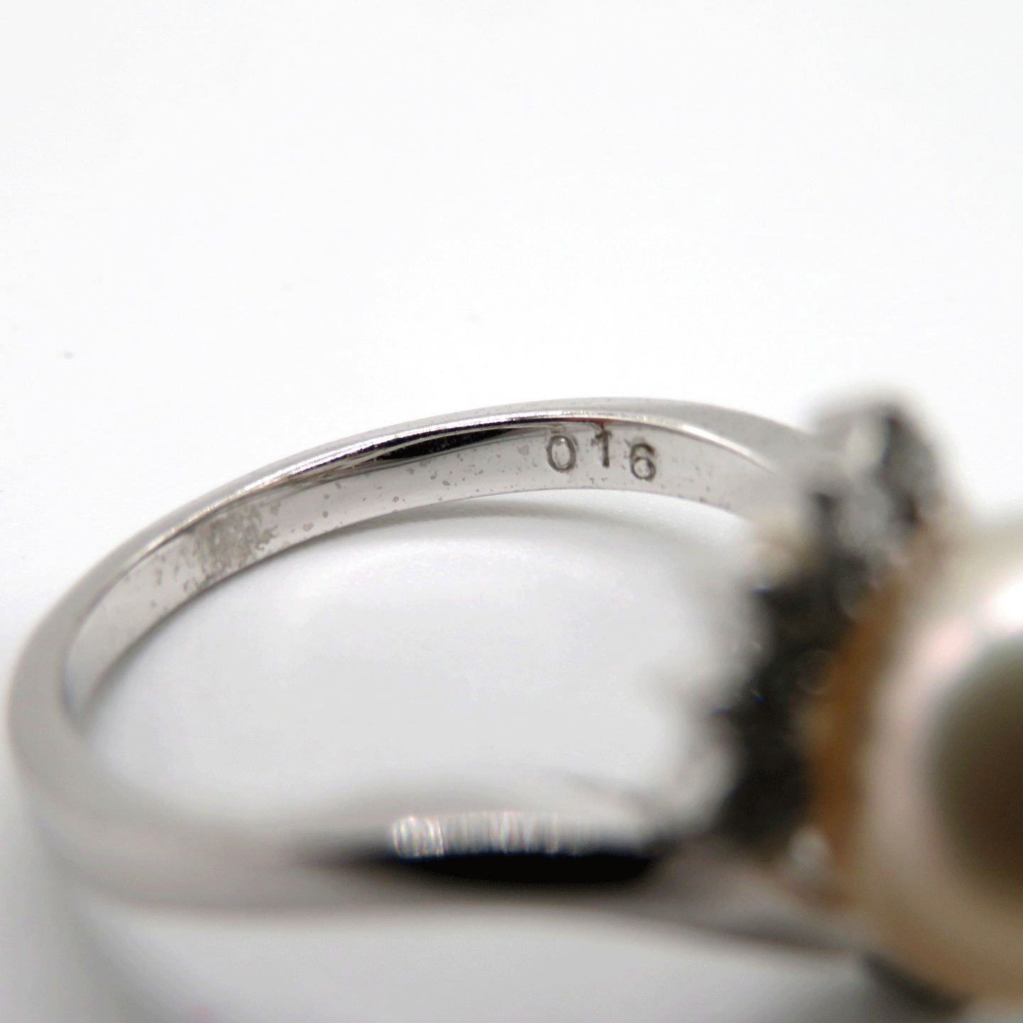 TASAKI】 リング パール約8.5mm 天然ダイヤモンド 0.16ct AB TASAKI】 リング パール約8.5mm 天然ダイヤモンド 0.16ct AB